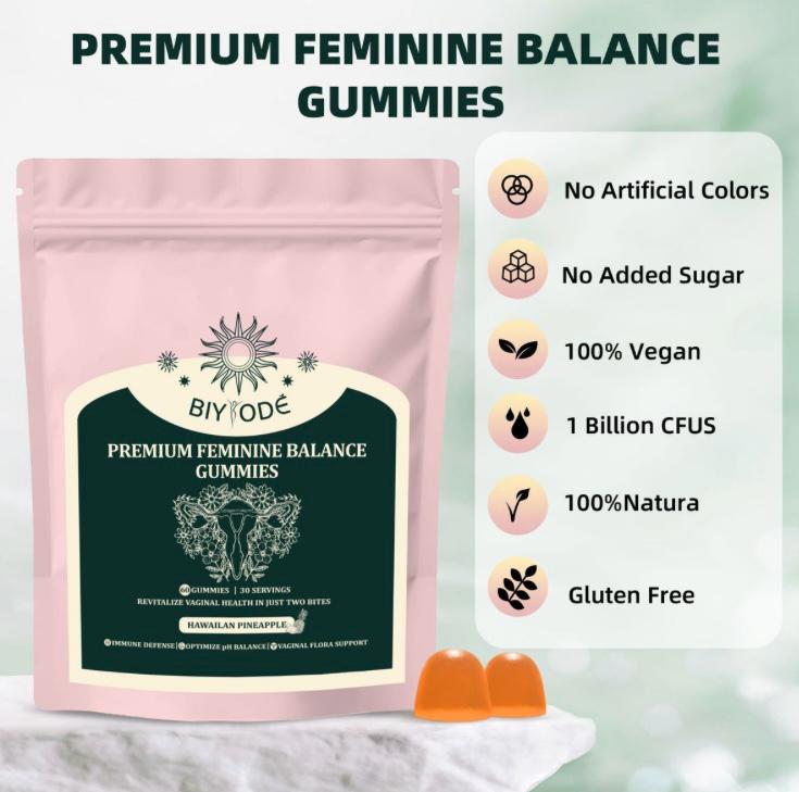 Biyode Premium Feminine Balance - GummiesVital Source Nutrition