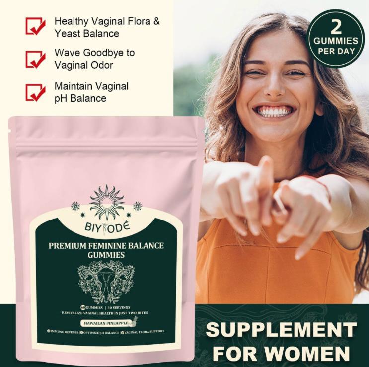 Biyode Premium Feminine Balance - GummiesVital Source Nutrition
